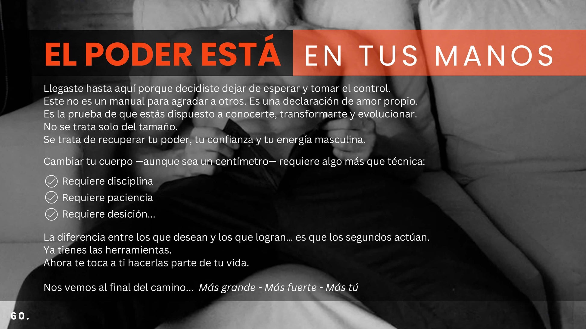 El poder está en tus manos