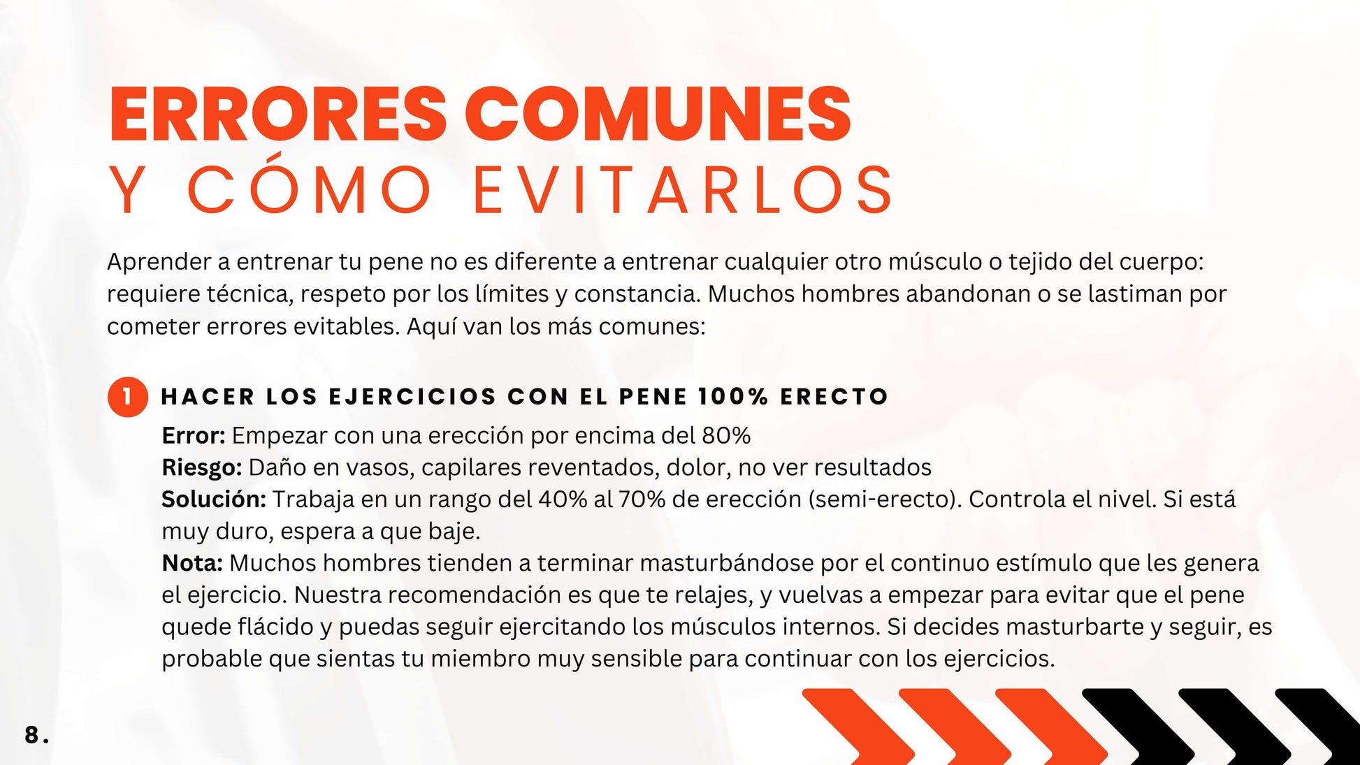 Programa avanzado masculino