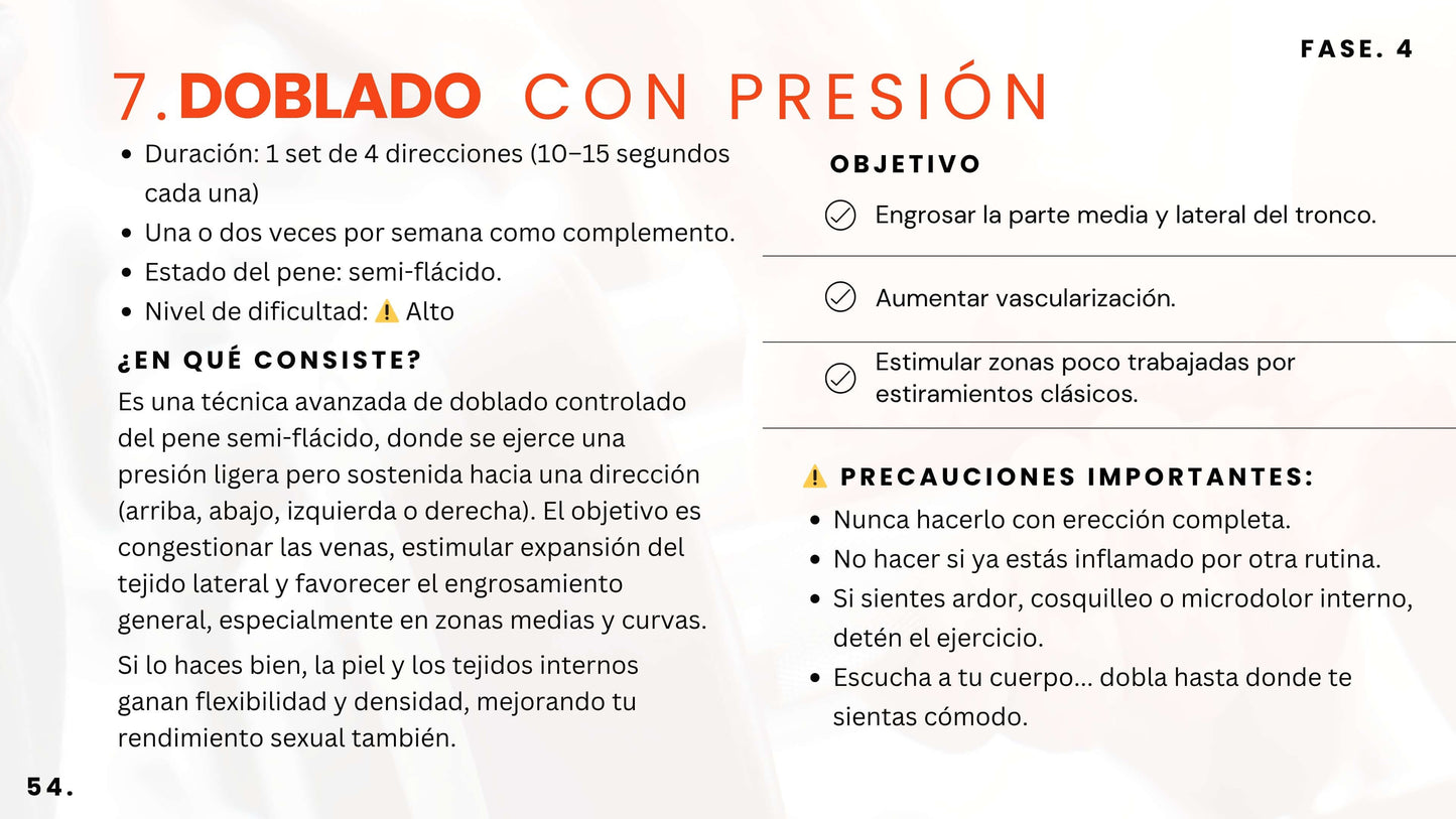 Ejercicios masculinos efectivos