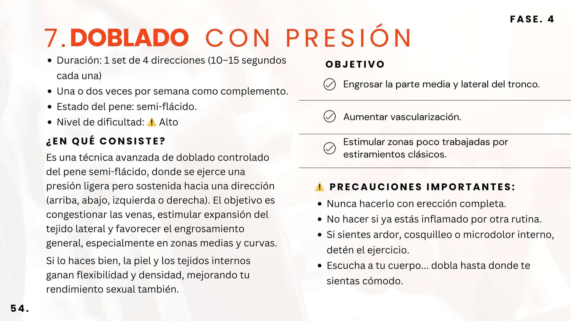 Ejercicios masculinos efectivos